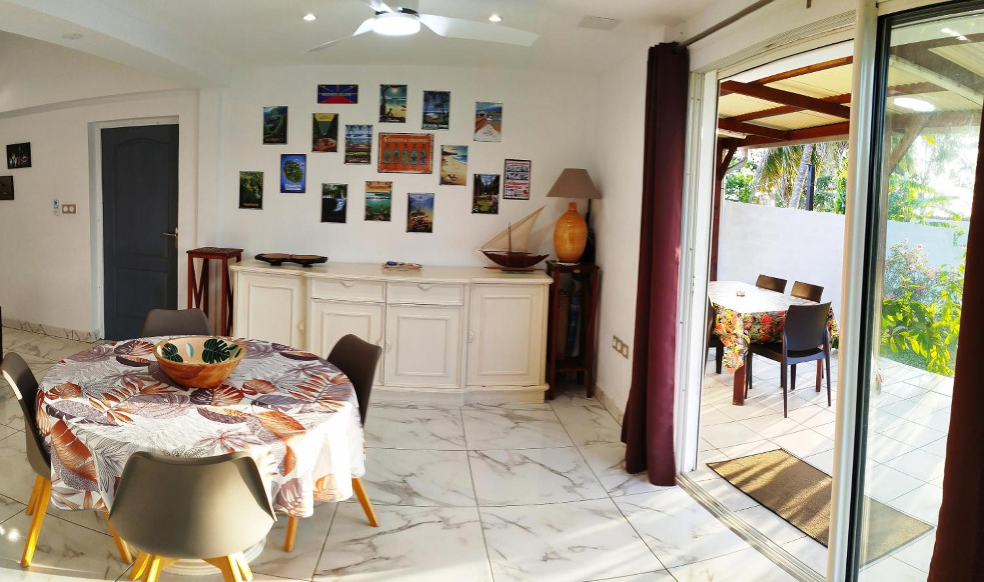 Maison Les Cocotiers De Plaiz'Anse Petite Île Esterno foto
