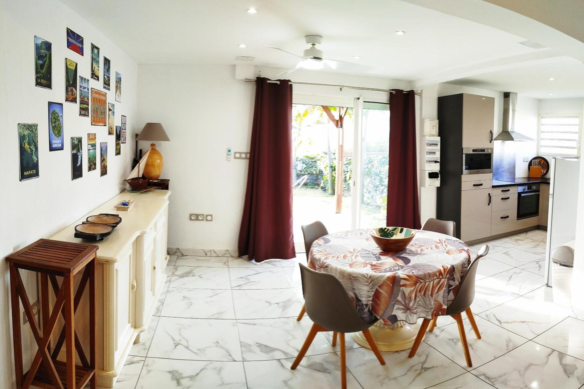 Maison Les Cocotiers De Plaiz'Anse Petite Île Esterno foto